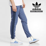 Adidas Cotton Trouser For Men-Dark Blue With Dark Navy Stripes-BE1073