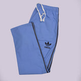 Adidas Cotton Trouser For Men-Light Sky With Light Black Stripes-BE1065