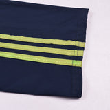 Adidas Cotton Trouser For Men-Dark Navy With Parrot Stripes-BE964