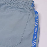 Adidas Cotton Trouser For Men-Bond Blue With Blue Stripes-BE2238