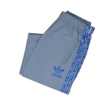 Adidas Cotton Trouser For Men-Bond Blue With Blue Stripes-BE2238