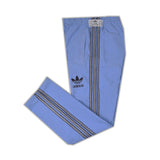 Adidas Cotton Trouser For Men-Light Sky Blue With Black & White Stripes-BE972