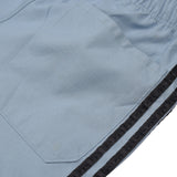 Adidas Cotton Trouser For Men-Bond Blue & Dark Black Strpied-BE1081