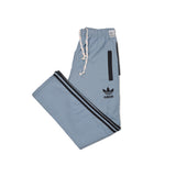 Adidas Cotton Trouser For Men-Bond Blue & Dark Black Strpied-BE1081