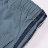 Adidas Cotton Trouser For Men-Bond Blue With Dark Navy Stripes-BE983