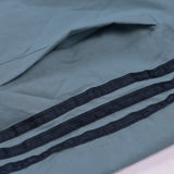 Adidas Cotton Trouser For Men-Bond Blue With Dark Navy Stripes-BE983