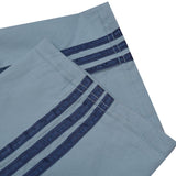 Adidas Cotton Trouser For Men-Bond Blue With Dark Navy Stripes-BE983