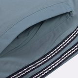 Adidas Cotton Trouser For Men-Bond Blue With Black & White Stripes-BE984