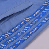 Adidas Cotton Trouser For Men-Light Sky Blue With Blue Stripes-BE2241