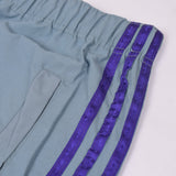 Adidas Cotton Trouser For Men-Bond Blue With Blue Purple Stripes-BE2242